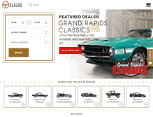 Tablet Screenshot of myclassicgarage.com